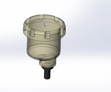 3D модель Бачок тормозной жидкости OBP