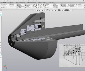 3D модель Центр грибковый вращающийся