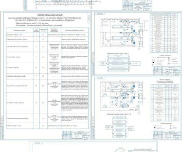 Чертеж Проект автобусного парка для автобусов семейства МАЗ (МАЗ-203 (33 %), МАЗ-206 (33 %), МАЗ-226 (34 %)), предназначенных для работы на городских маршрутах с разработкой зон ТР и Д, ТО, а также технологического процесса на диагностирование и ремонт (замена газового редуктора) ГБО фирмы Lovato 4-го поколения автобуса МАЗ-203 с двигателем Mercedes-Benz OM906LAG EEV с исполь-зованием нормализованного оборудования.