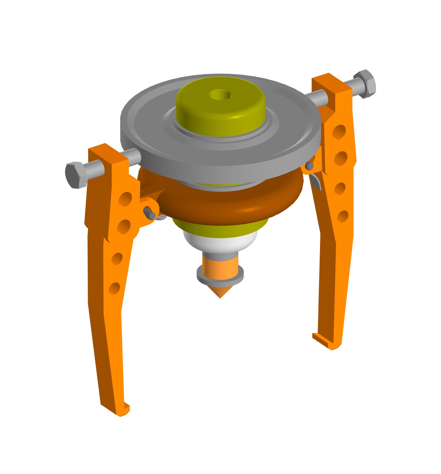 3D модель Съемник ДЦН-80