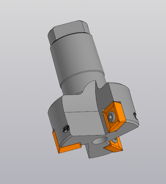 3D модель Фреза торцевая D46