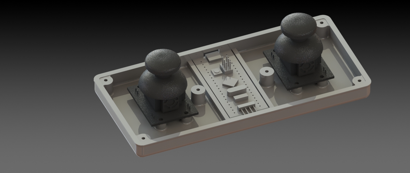 3D модель Джойстик для управления CNC станком STM32