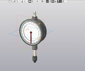 3D модель Индикатор часового типа ИЧ-10