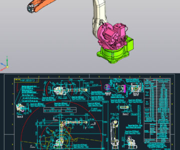 3D модель Робот-манипулятор GP20HL