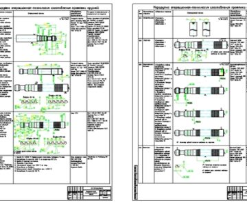 Чертеж Разработка технологии для изготовления протяжки круглой Ф32Н9