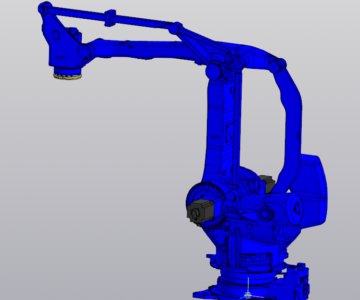 3D модель 3d модель робота Yaskawa PL800