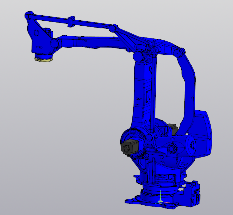 3D модель 3d модель робота Yaskawa PL800