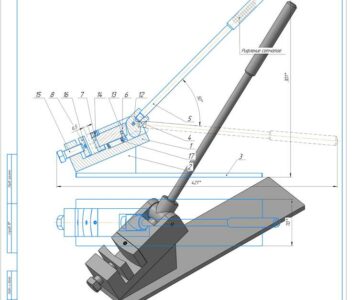 3D модель Приспособление для гибки пластины