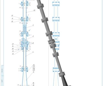 3D модель Жидкостно-газовый эжектор нового поколения двухступенчатый