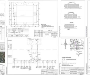 Чертеж Электроснабжение внеплощадочное стадиона