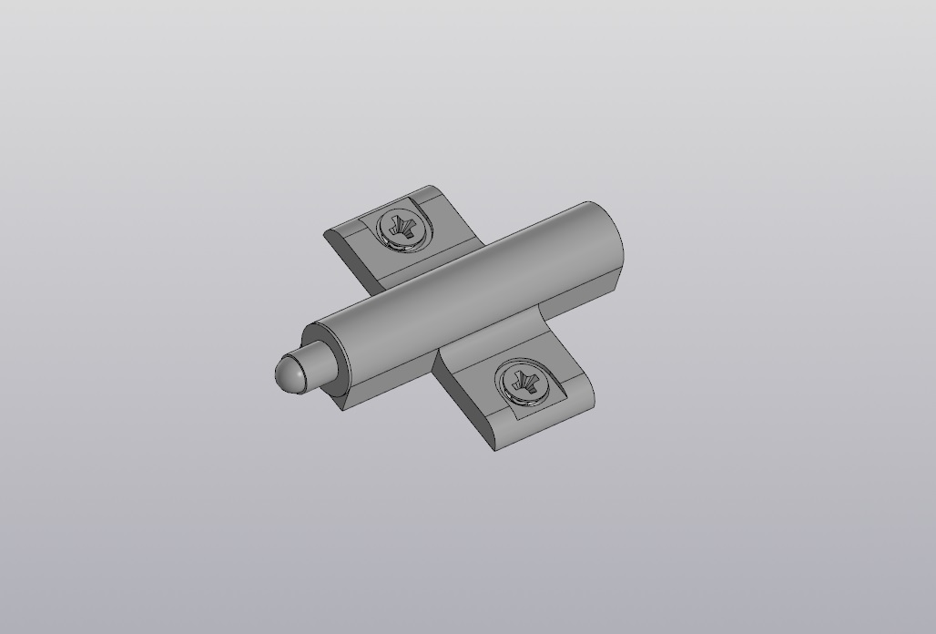 3D модель Tip-on мебельная фурнитура