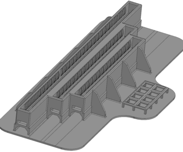 3D модель Подставка под разделочные доски