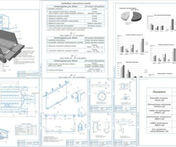 3D модель ВКР. Механизация технологической линии раздачи кормов на молочной ферме