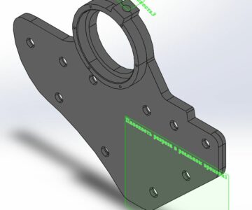 3D модель Трехмерная модель поворотного кулака массажера для ног типа "Блаженство"