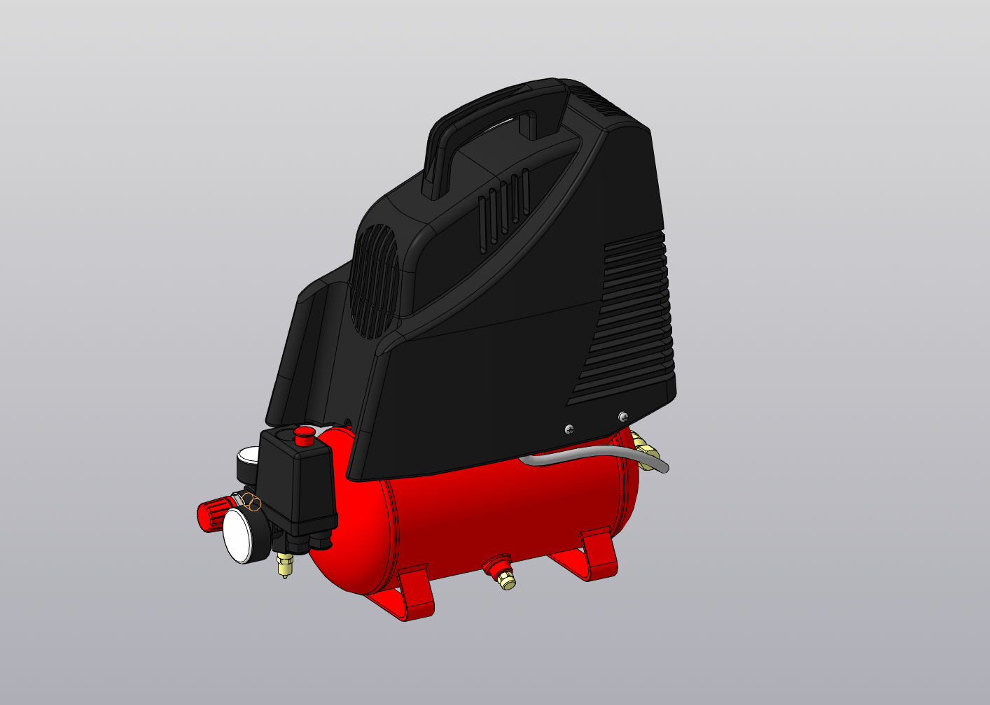 3D модель Компрессор FUBAG OL 1956 CM1.5