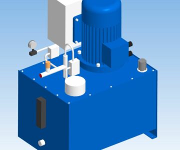 3D модель Маслостанция НЭЭ5-40И70Т1