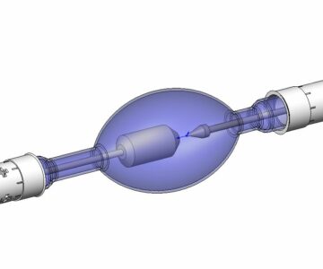 3D модель Лампа газоразрядная ксеноновая OSRAM XBO 6000W DTP OFR