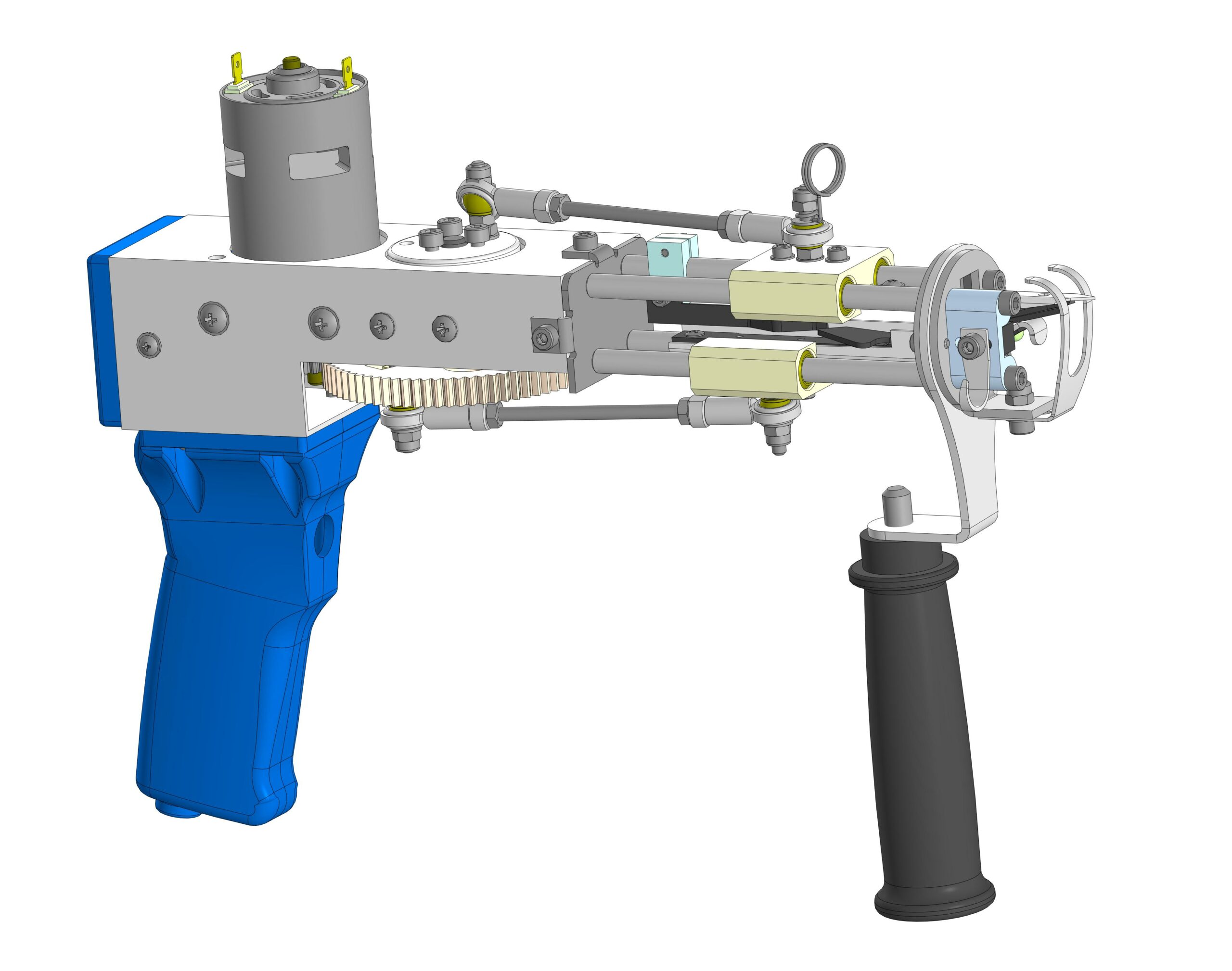 3D модель Модель пистолета для тафтинга (Tufting gun)