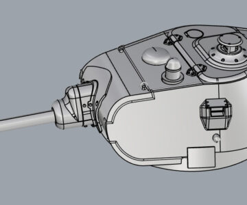 3D модель Башня Т-34 обр.1940г