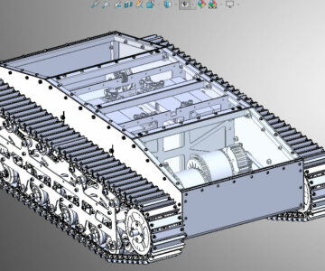 3D модель Танкетка для моделистов