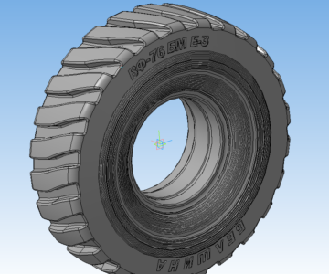 3D модель Шина 18.00-25 Белшина ВФ-76БМ