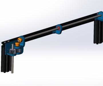 3D модель Привод для устранения перекоса оси X на 3D принтере Creality_cr-10_max