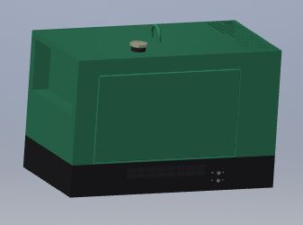 3D модель Генератор - Generator box DA-6000SS