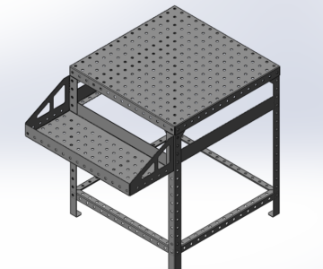 3D модель Стол для проверки сварочных аппаратов