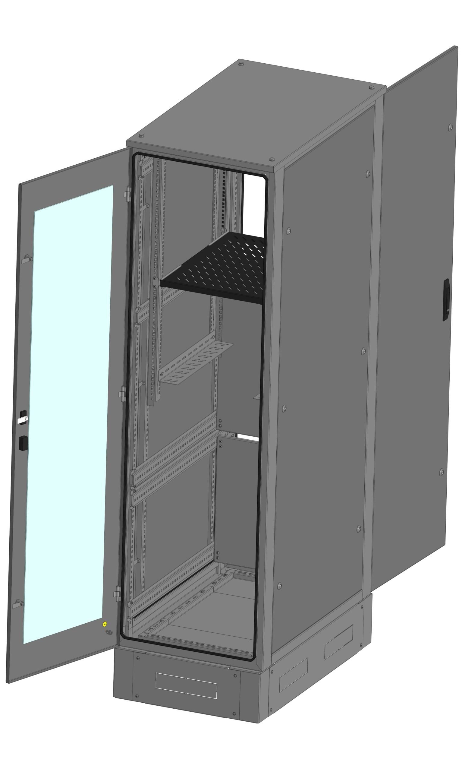 3D модель Шкаф (стойка) 600х1000х2000-42U IP54