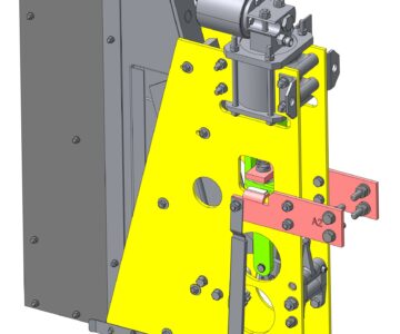 3D модель Контактор электропневматический 2SVAD5