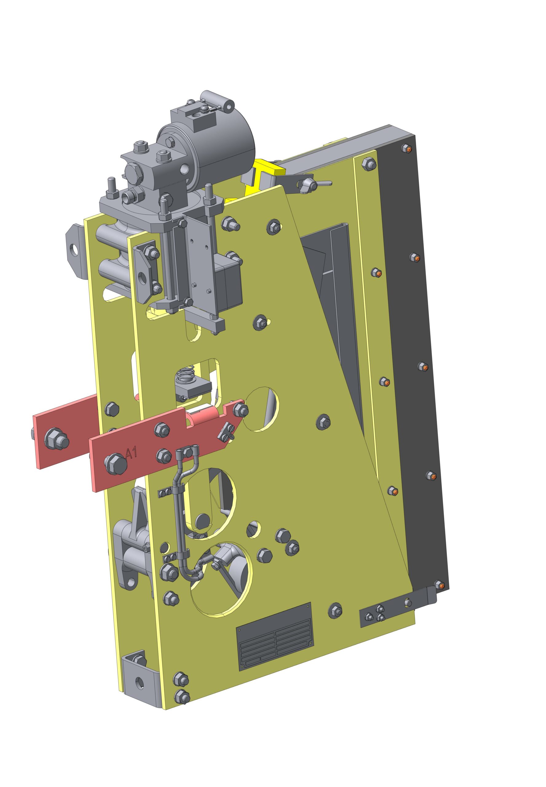 3D модель Контактор электропневматический SVAD9