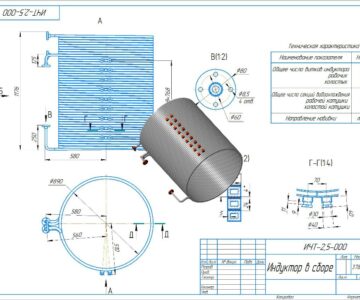 3D модель Индуктор ИЧТ-2,5