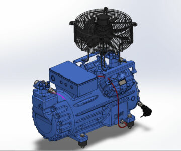 3D модель Компрессор поршневой BOCK HGX44e CO2