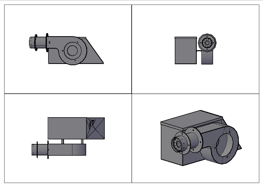 3D модель Горелка "ГНОМ"