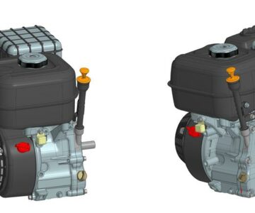 3D модель Двигатель Zongshen GB270