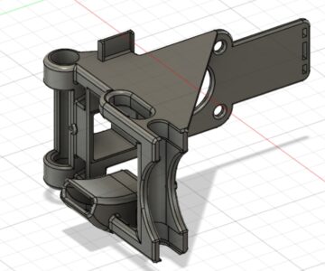 3D модель Каретка принтера DaVinci