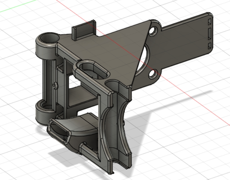 3D модель Каретка принтера DaVinci