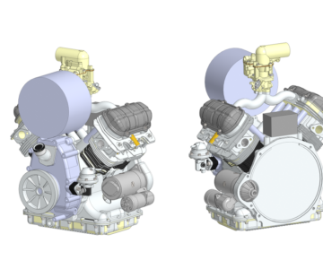 3D модель Двигатель ЗАЗ 965