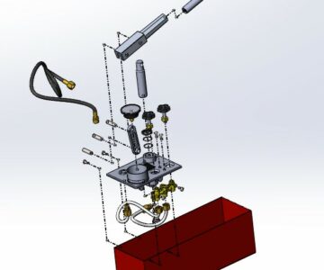 3D модель Ручной опрессовщик V-test50R