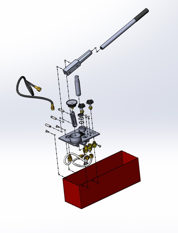 3D модель Ручной опрессовщик V-test50R