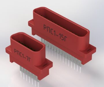 3D модель Разъемы серии РПС