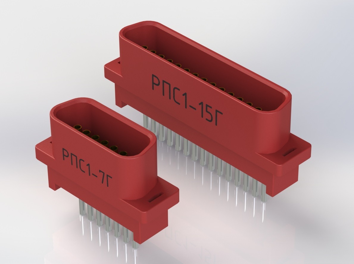 3D модель Разъемы серии РПС
