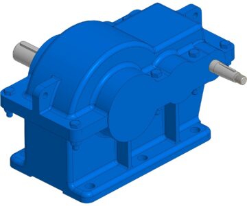 3D модель Редуктор РЦД-250