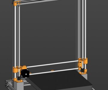 3D модель Модификация принтера Wanhao Duplicator 9