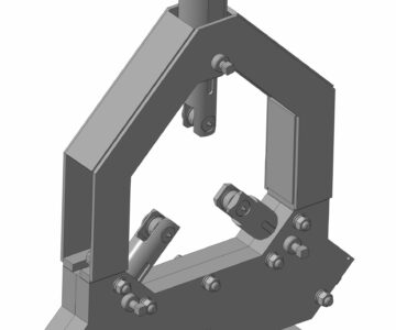 3D модель Люнет грузовой для токарно-винторезного станка мод. 1м65