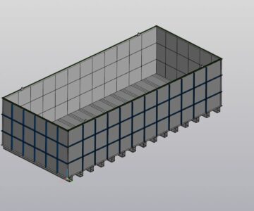 3D модель Резервуар 56м3