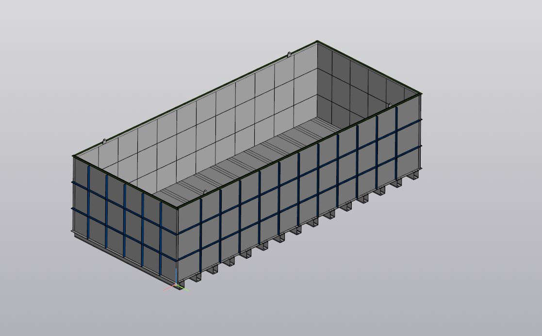 3D модель Резервуар 56м3