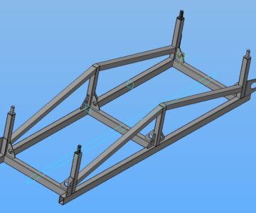 3D модель Подставка для хранения прутков