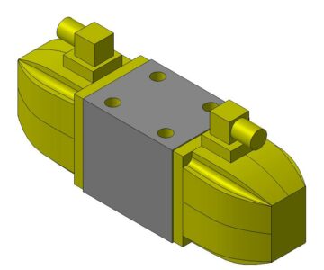 3D модель Гидрораспределитель ВЕ10.64 (1РЕ10.64, ПЕ10.64)