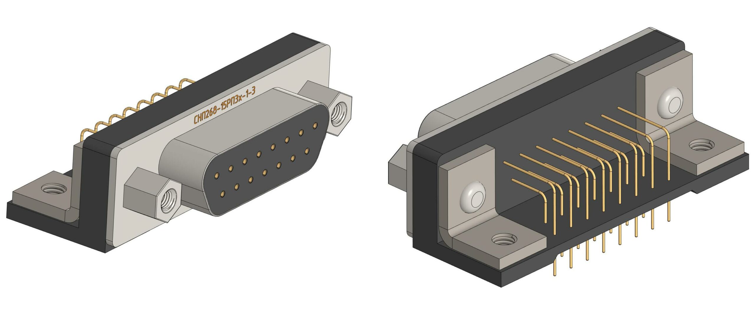 3D модель Соединитель СНП268-15РП3x-1-3